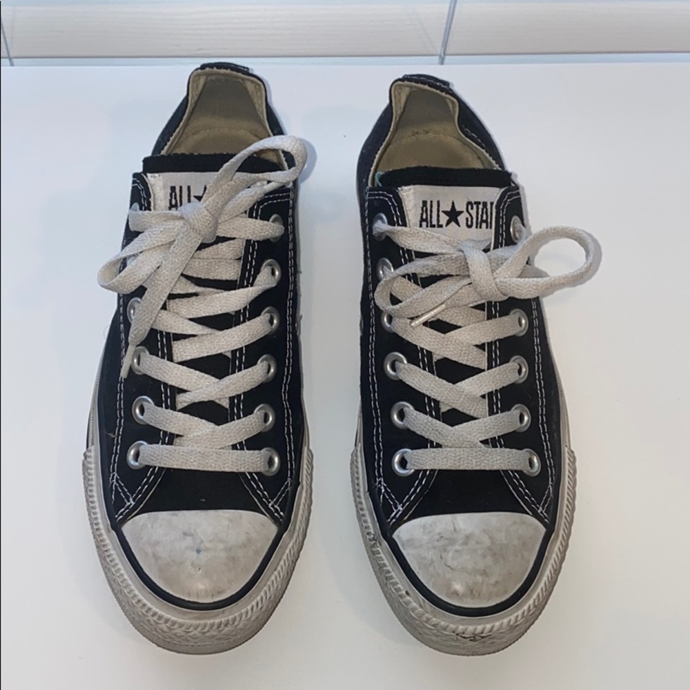 Black All Star Converse Sneakers size 6.5